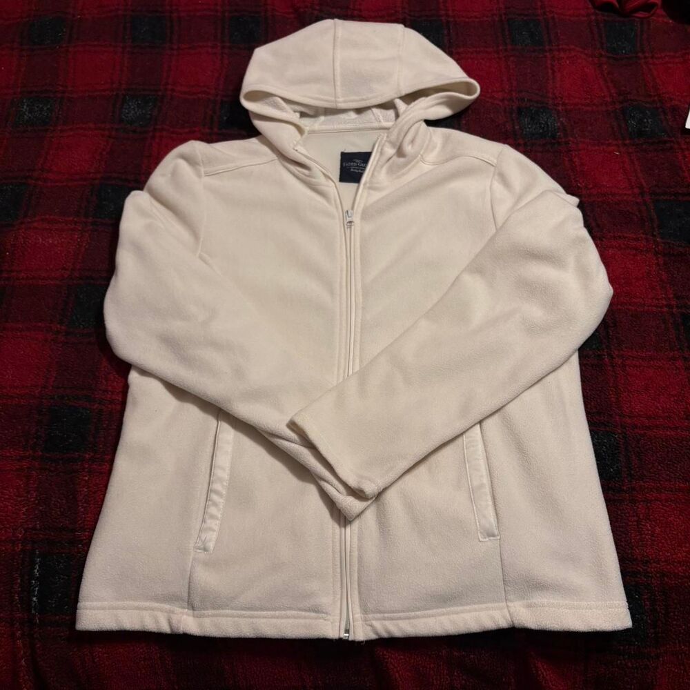 Faded-glory Women's Cream and White Jacket